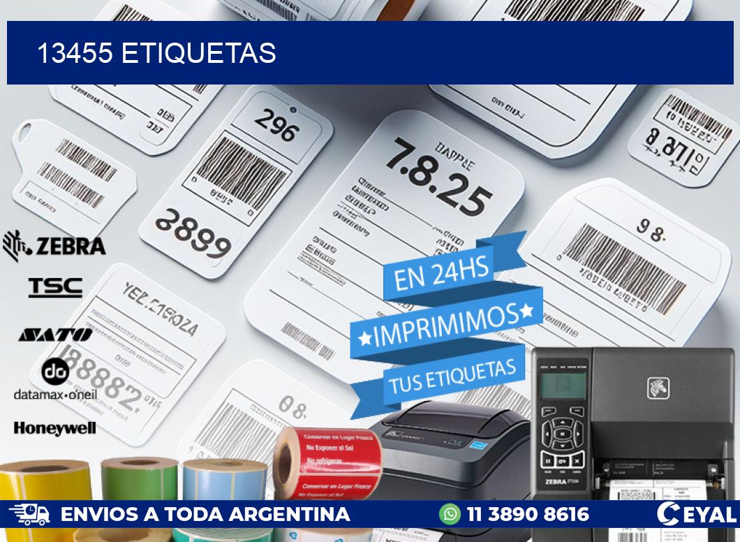 13455 ETIQUETAS