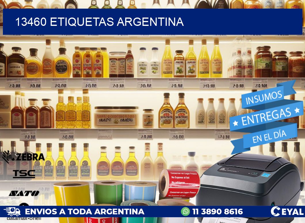 13460 ETIQUETAS ARGENTINA