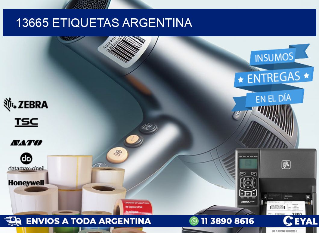 13665 ETIQUETAS ARGENTINA