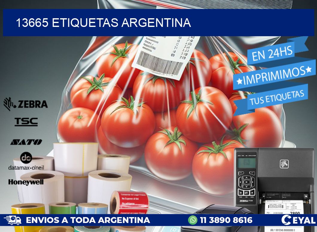 13665 ETIQUETAS ARGENTINA