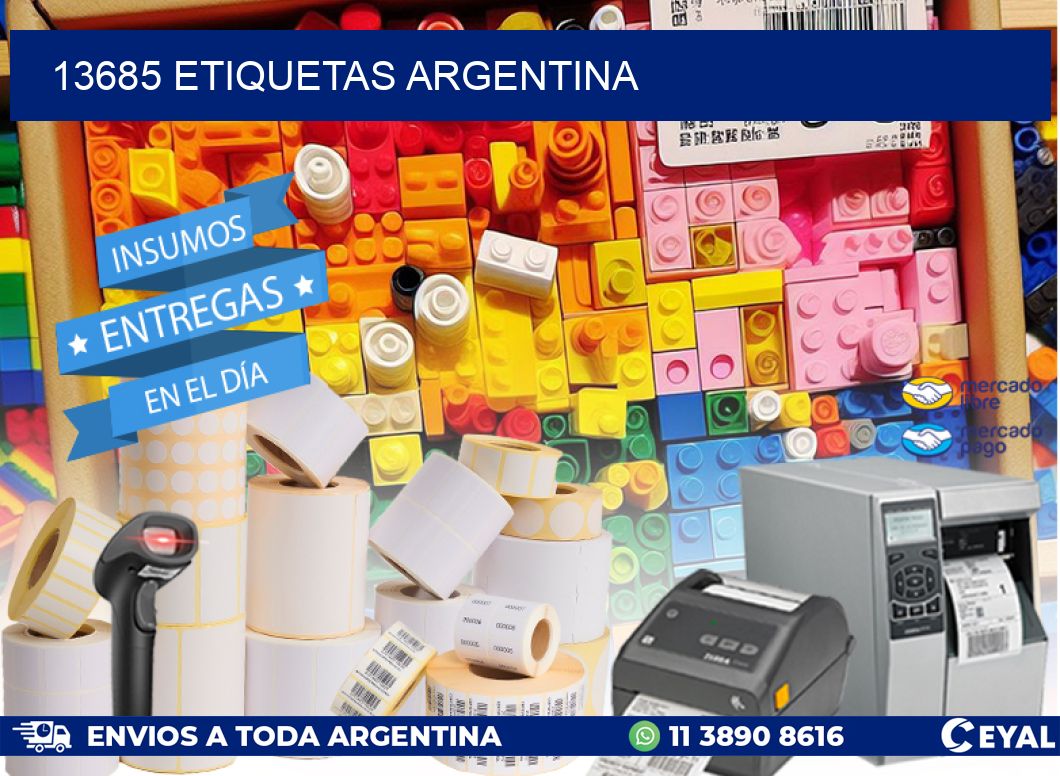 13685 ETIQUETAS ARGENTINA