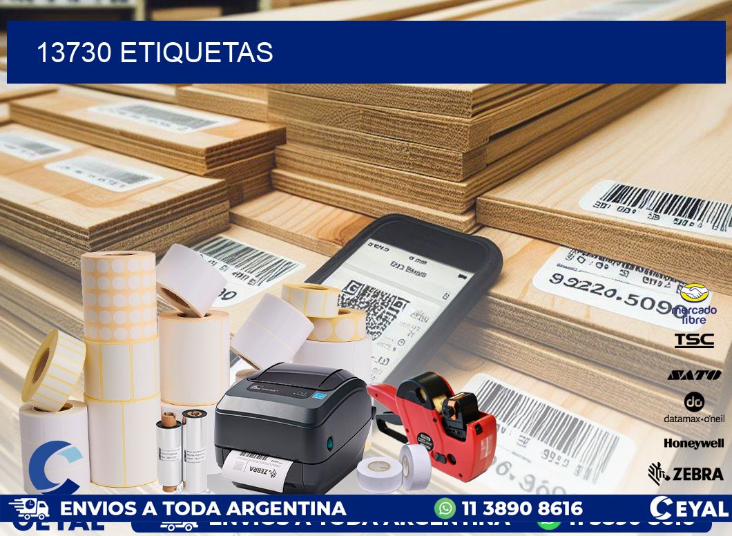 13730 ETIQUETAS