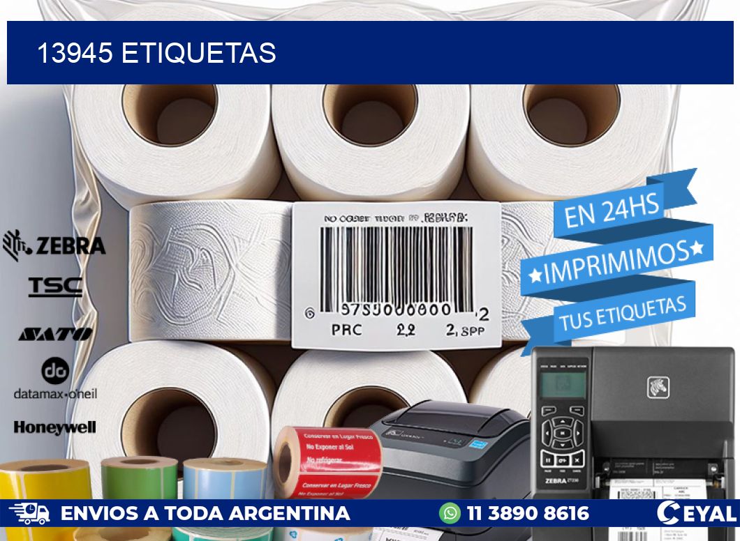 13945 ETIQUETAS