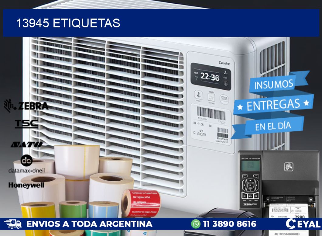 13945 ETIQUETAS