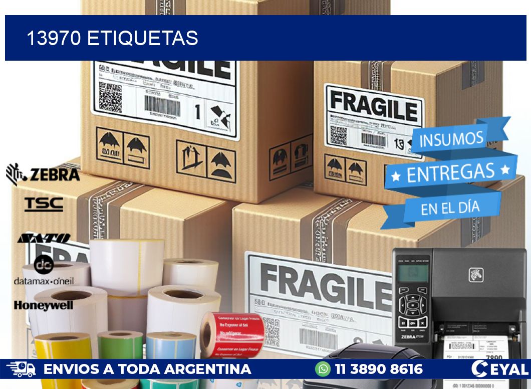 13970 ETIQUETAS