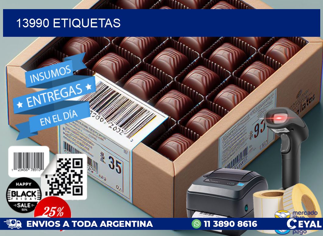 13990 ETIQUETAS