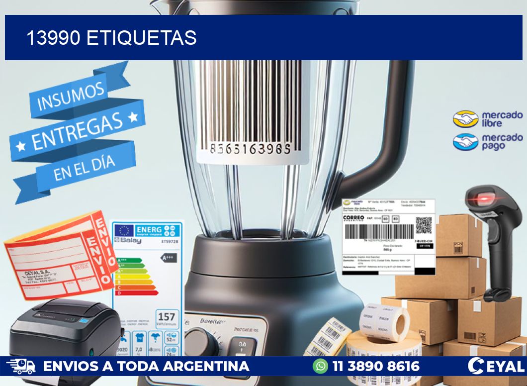 13990 ETIQUETAS