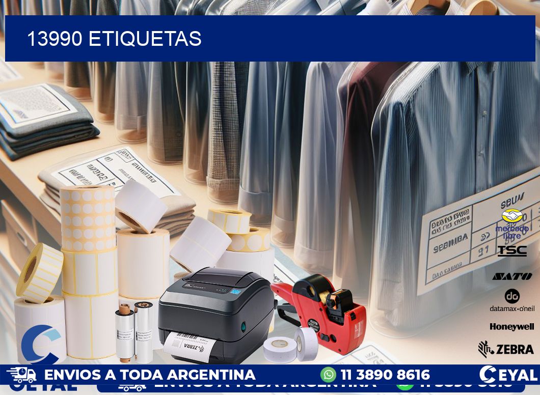 13990 ETIQUETAS