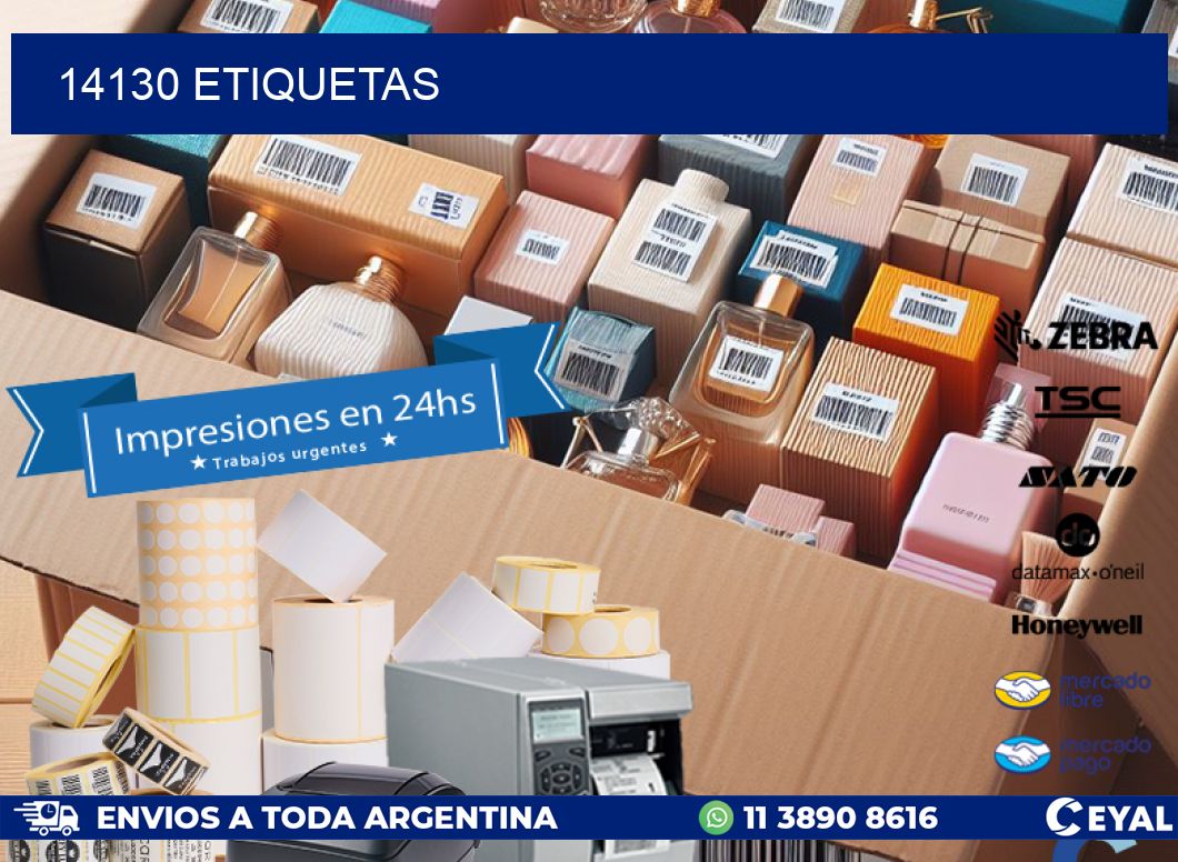 14130 ETIQUETAS