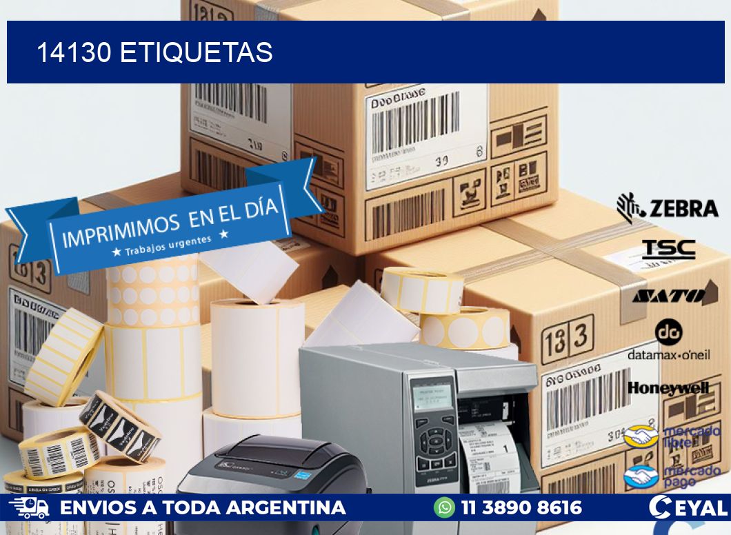 14130 ETIQUETAS