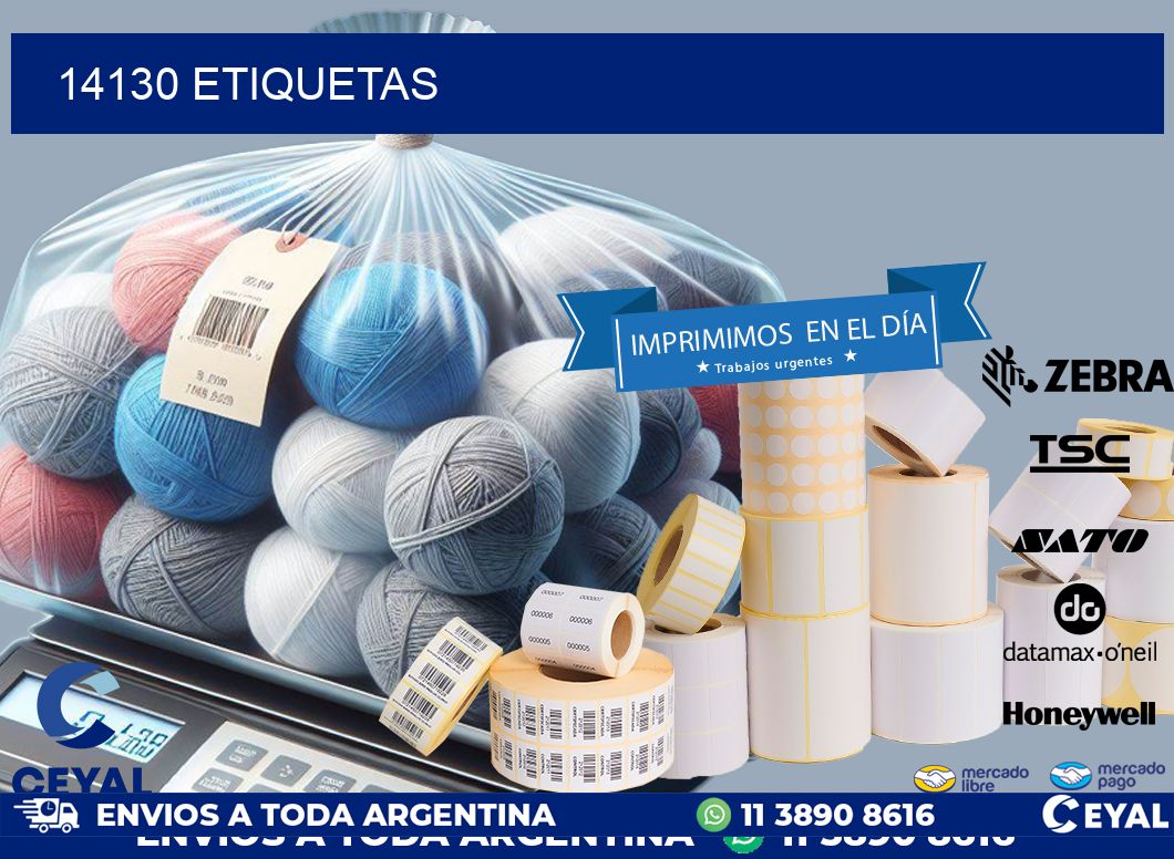 14130 ETIQUETAS