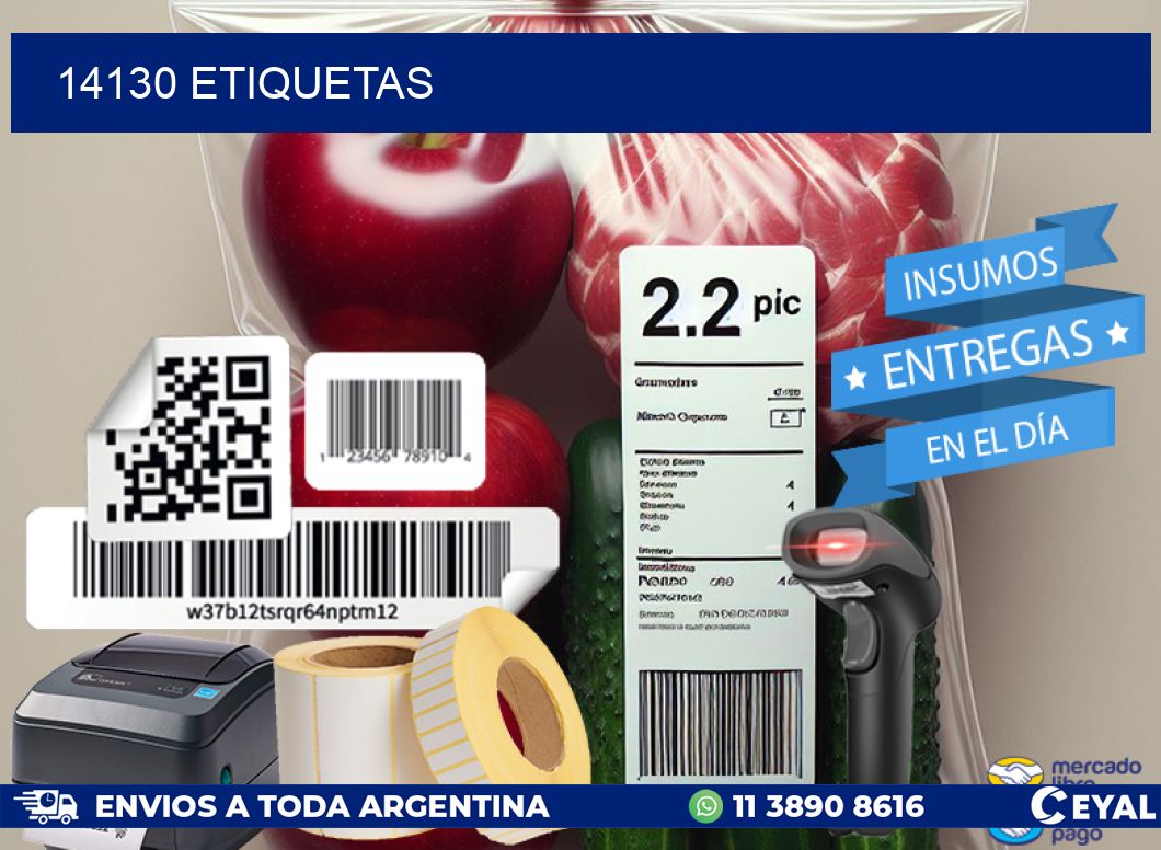 14130 ETIQUETAS