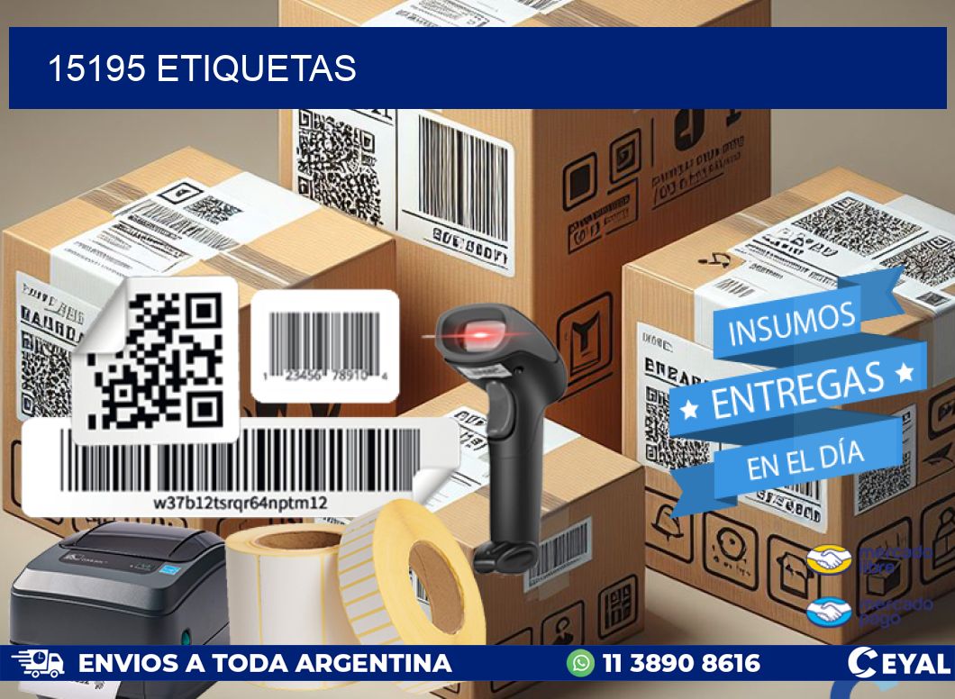 15195 ETIQUETAS