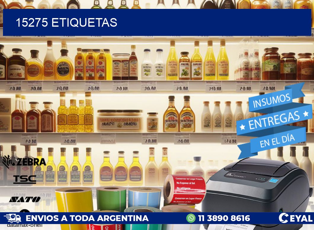 15275 ETIQUETAS