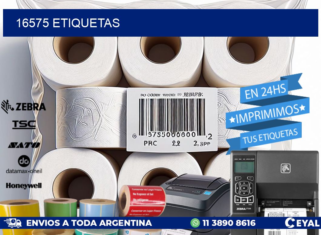 16575 ETIQUETAS