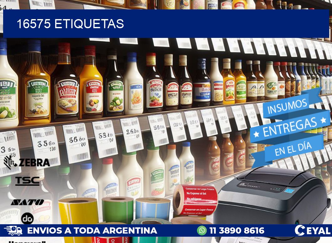 16575 ETIQUETAS
