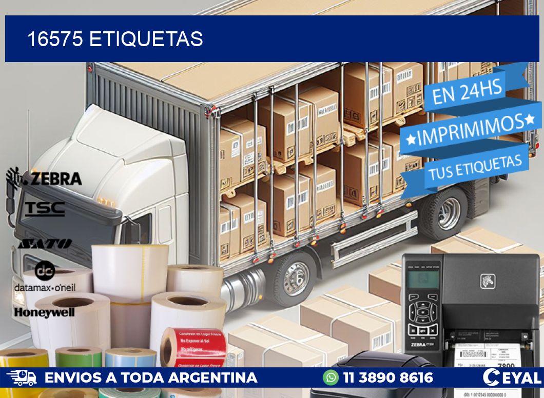 16575 ETIQUETAS