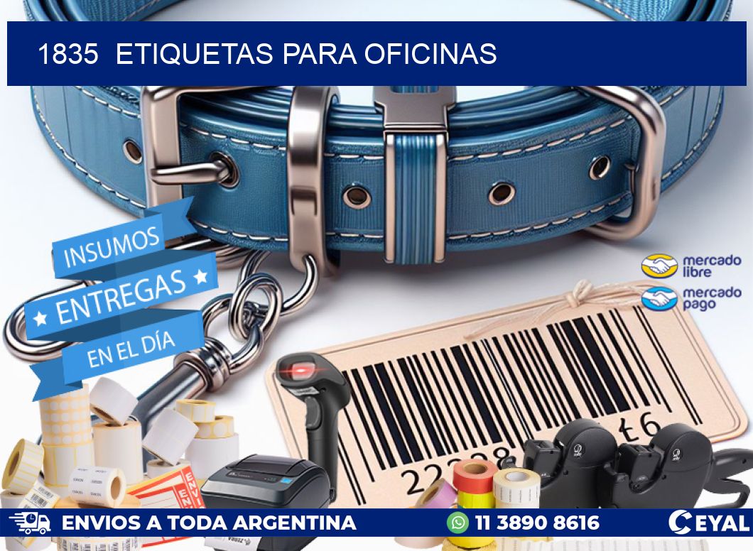 1835  ETIQUETAS PARA OFICINAS