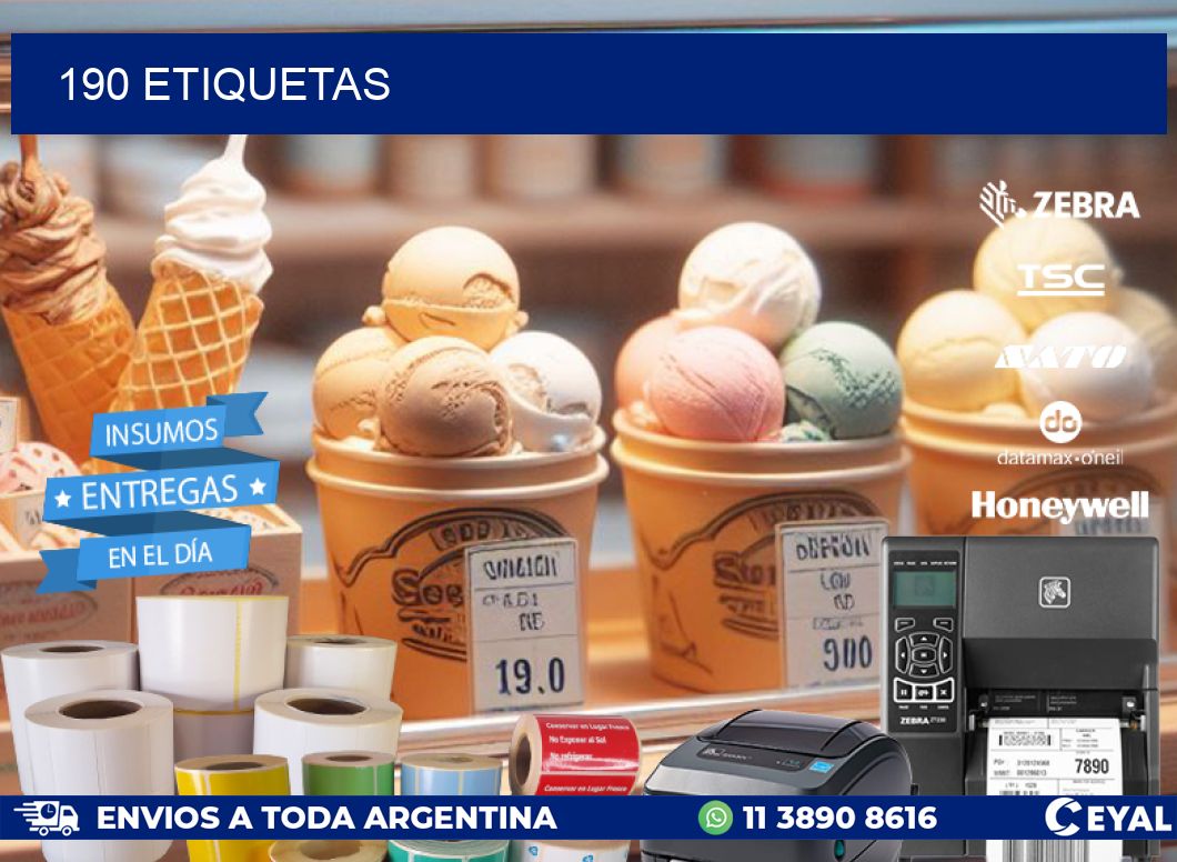 190 ETIQUETAS