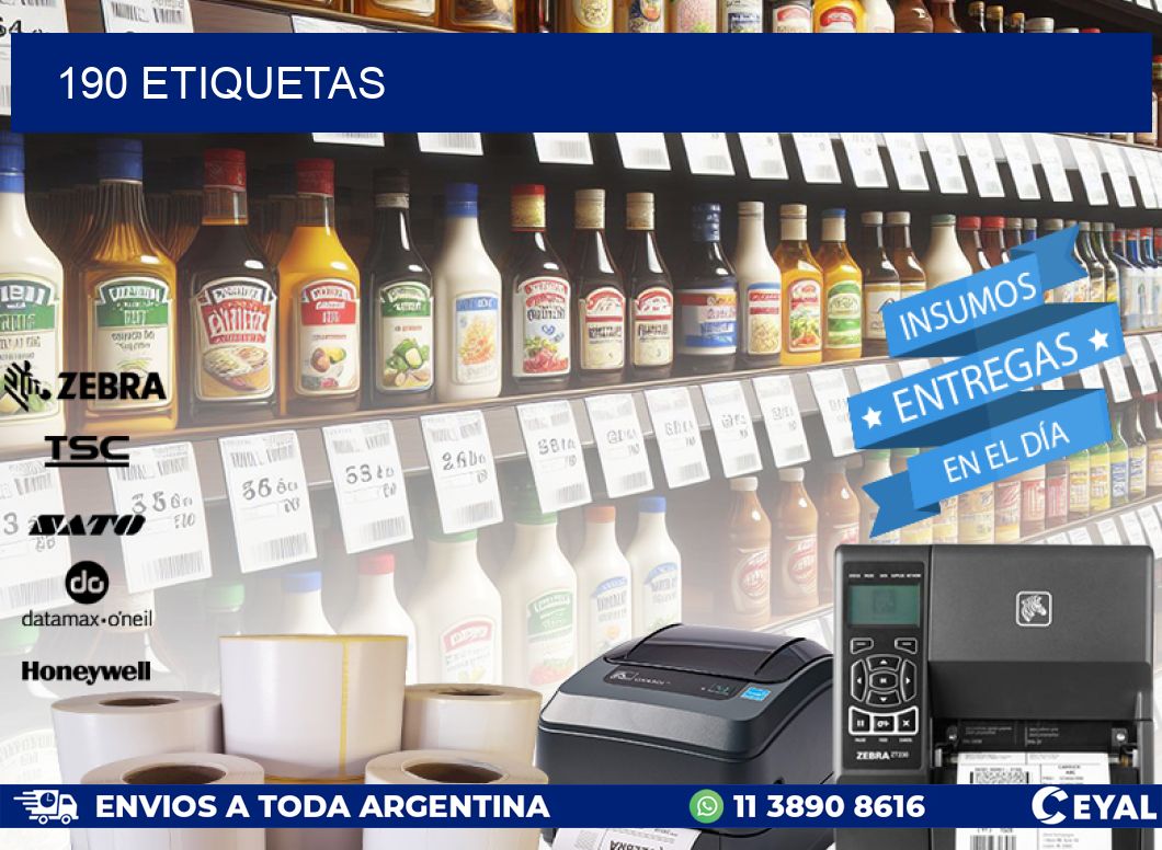 190 ETIQUETAS