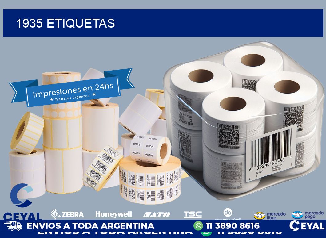 1935 ETIQUETAS