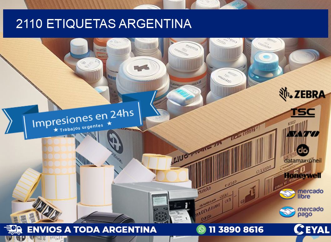 2110 ETIQUETAS ARGENTINA