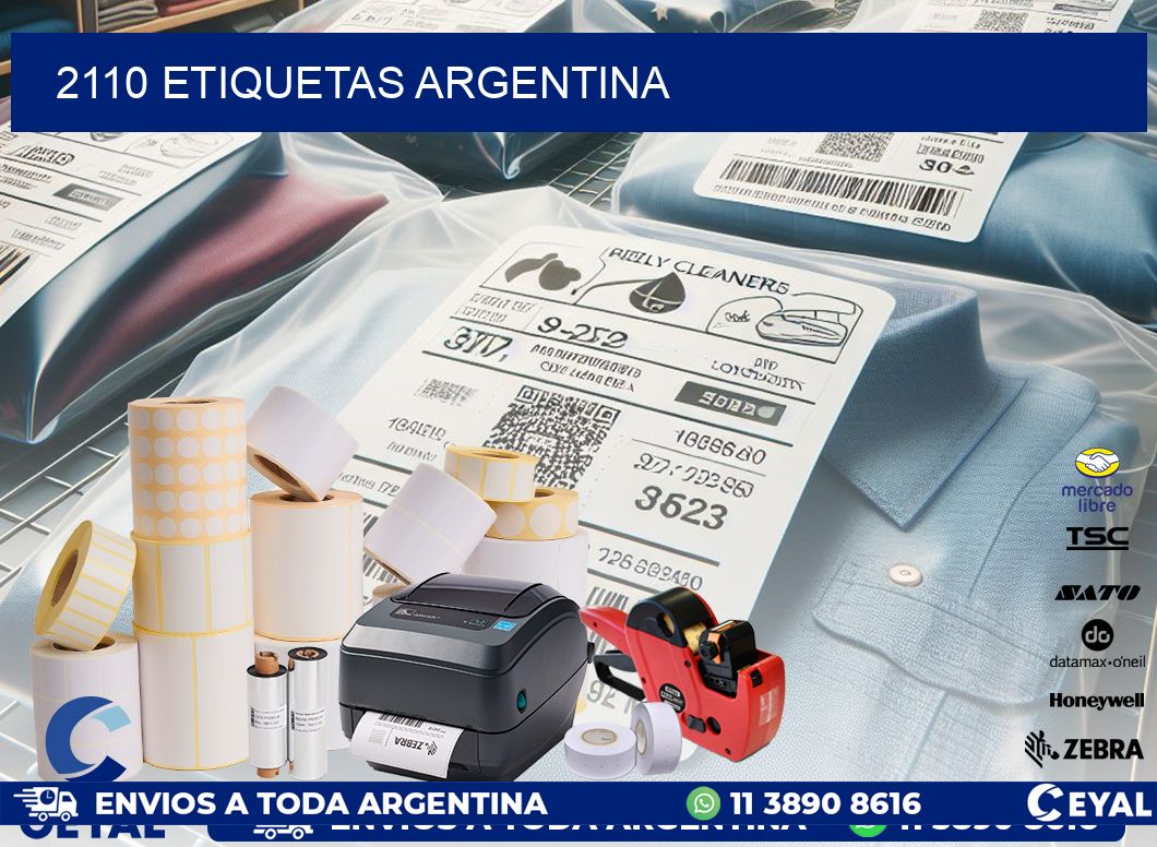 2110 ETIQUETAS ARGENTINA