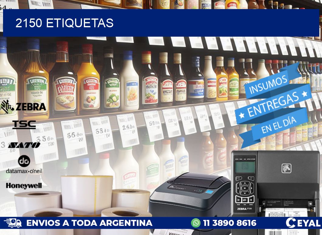2150 ETIQUETAS