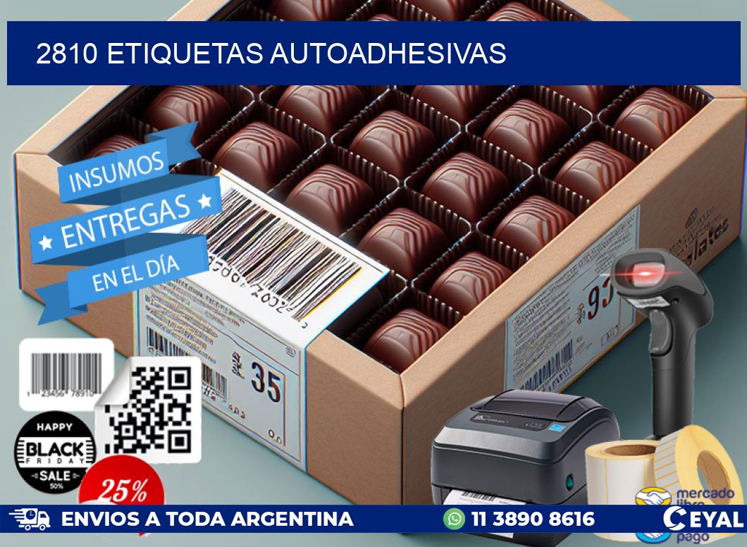 2810 ETIQUETAS AUTOADHESIVAS