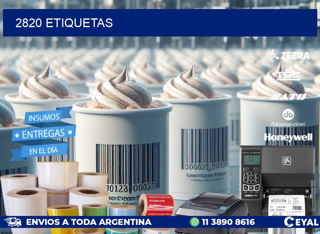 2820 ETIQUETAS