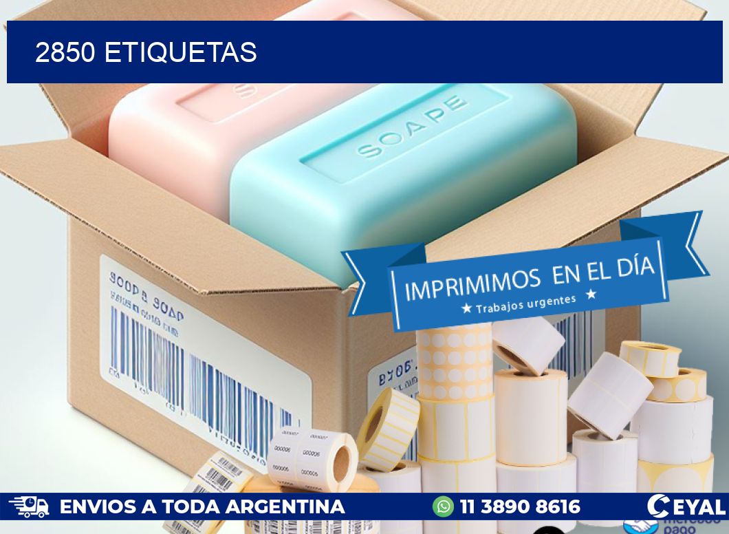 2850 ETIQUETAS