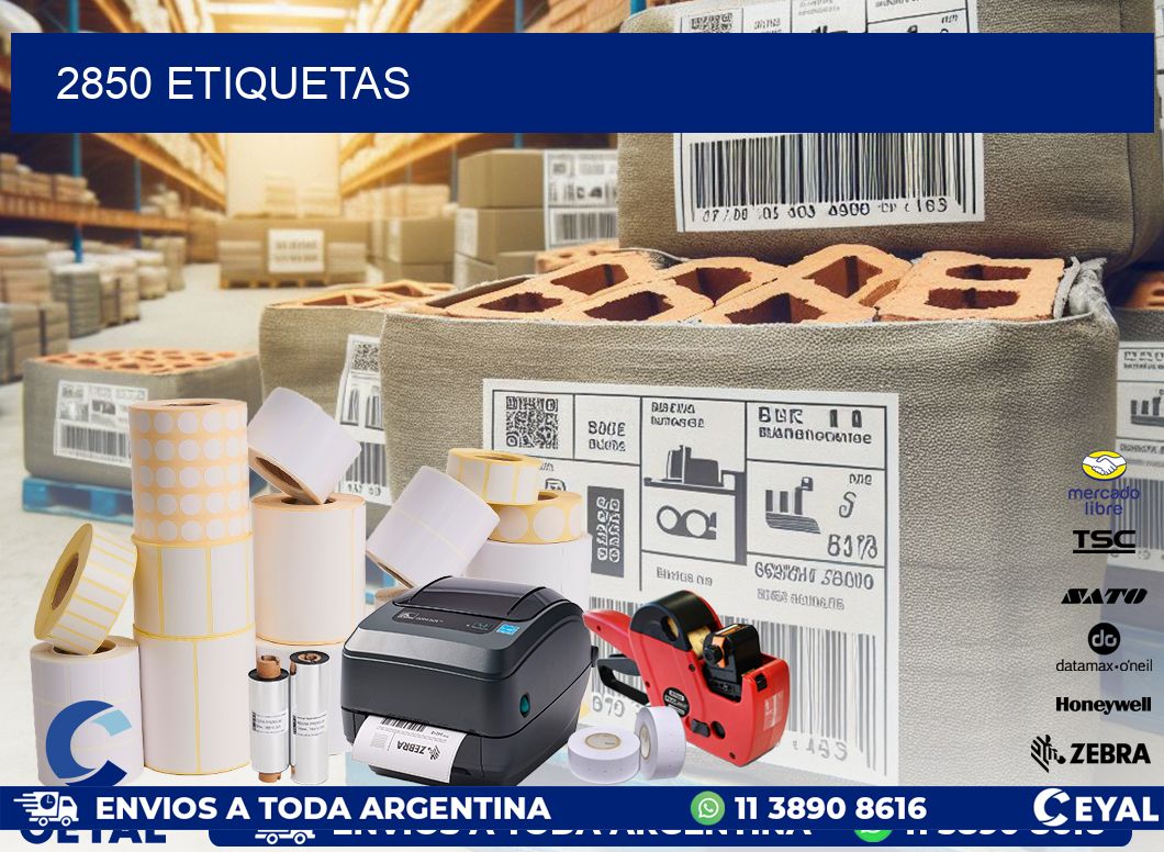 2850 ETIQUETAS