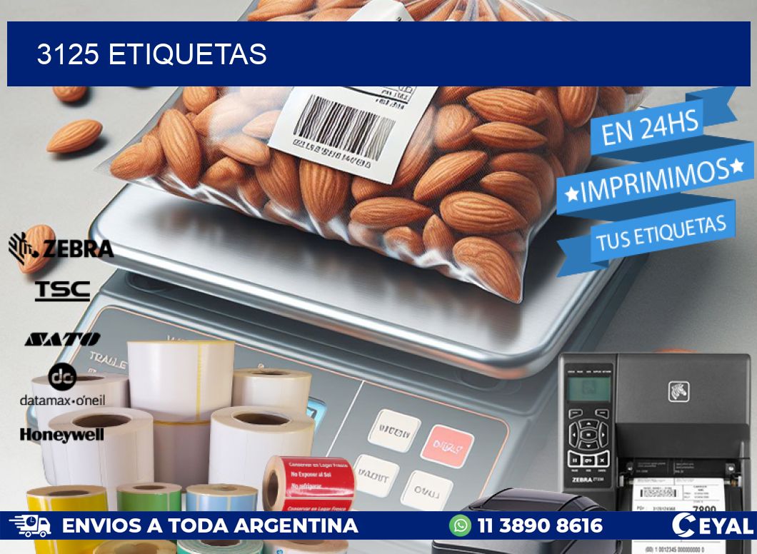 3125 ETIQUETAS