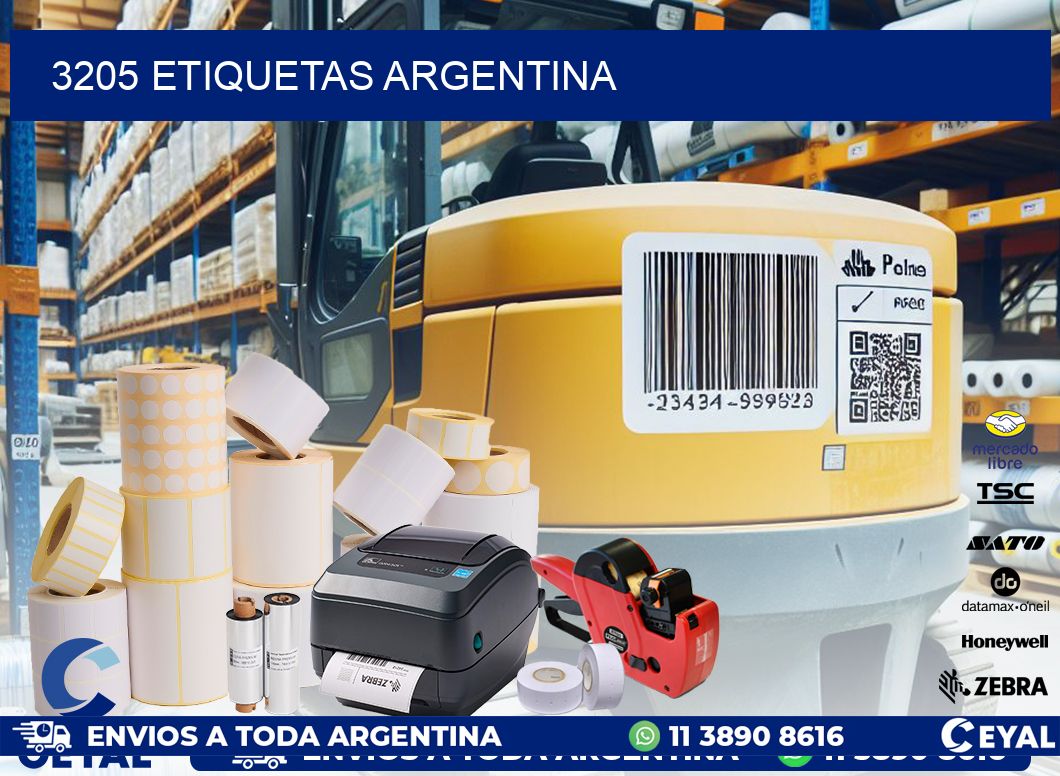 3205 ETIQUETAS ARGENTINA