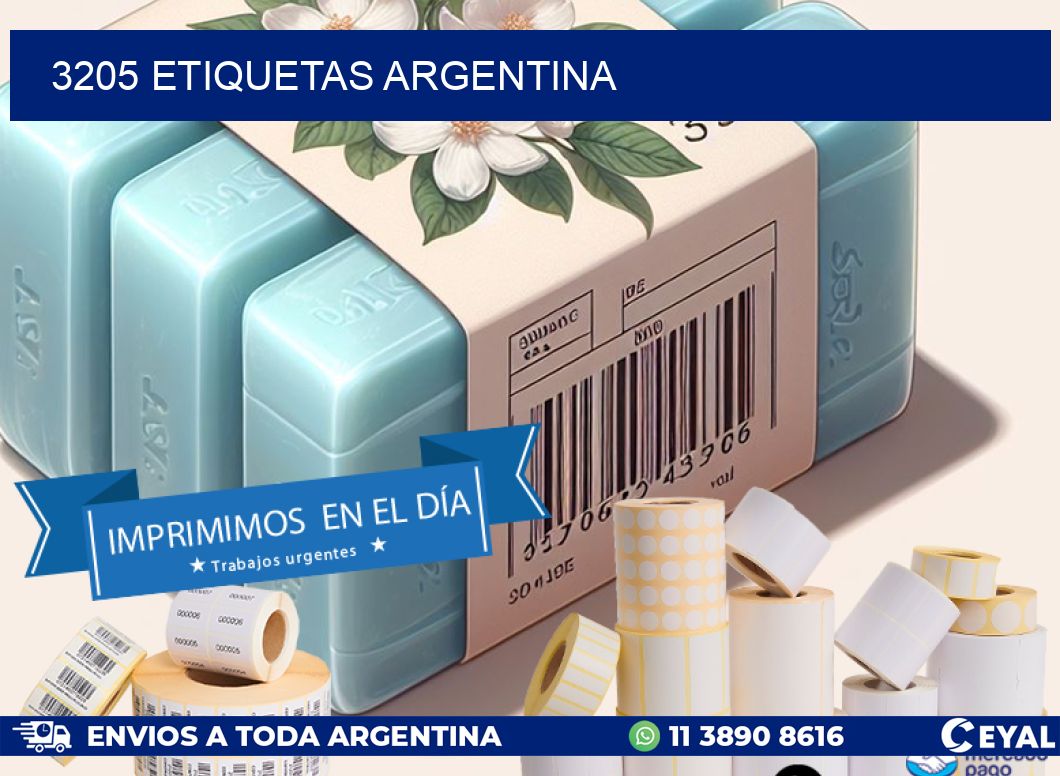 3205 ETIQUETAS ARGENTINA