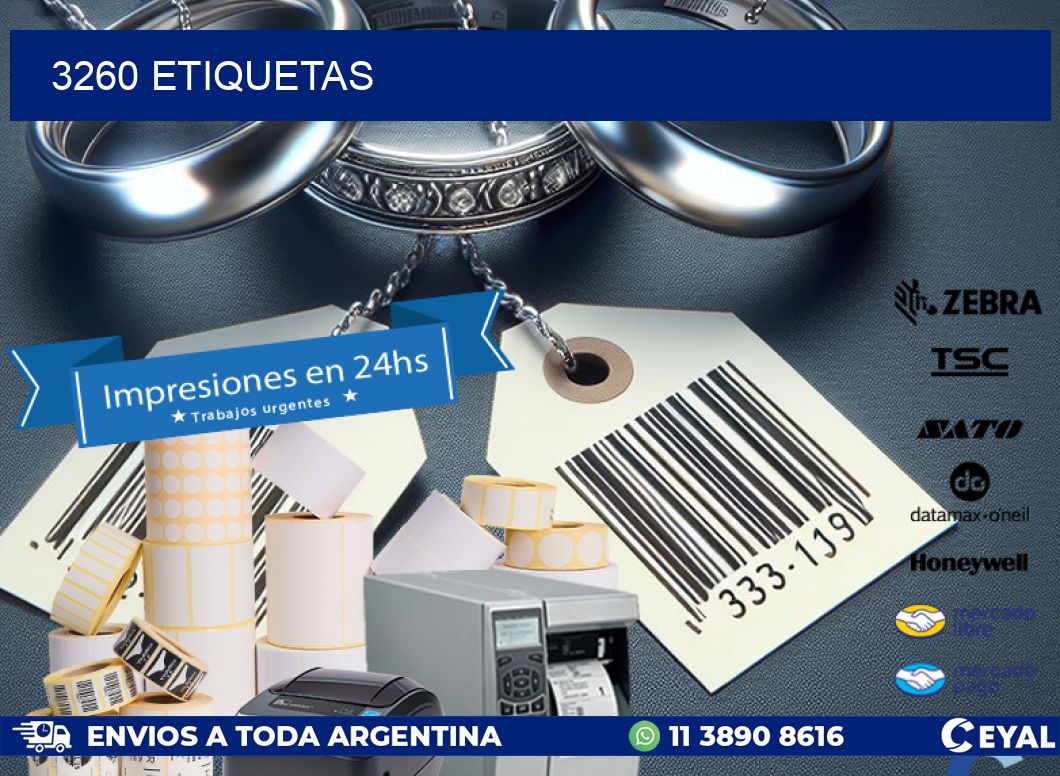 3260 ETIQUETAS