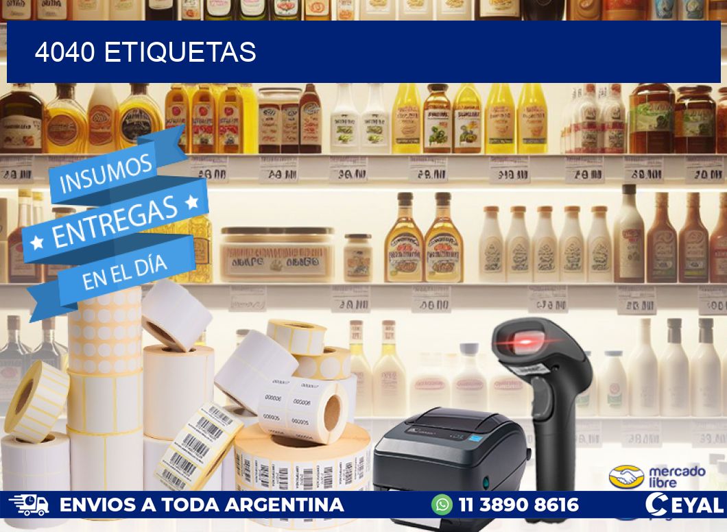 4040 ETIQUETAS