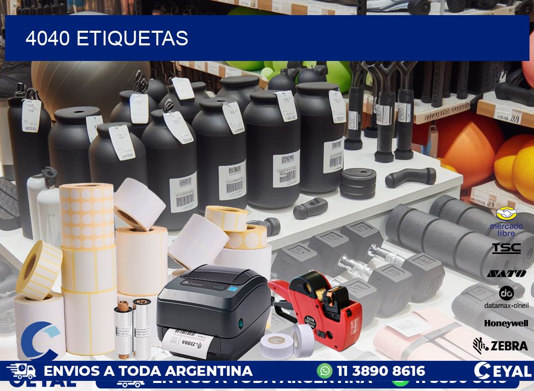 4040 ETIQUETAS