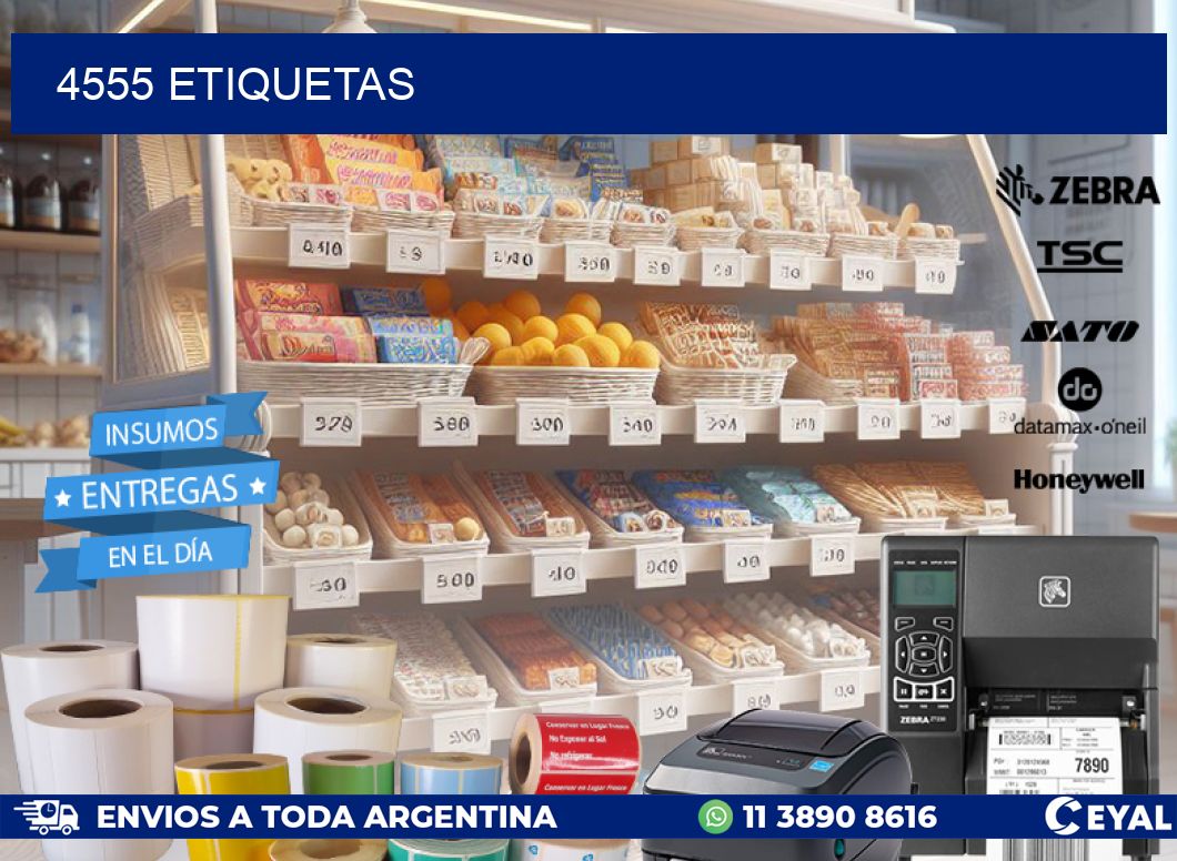 4555 ETIQUETAS
