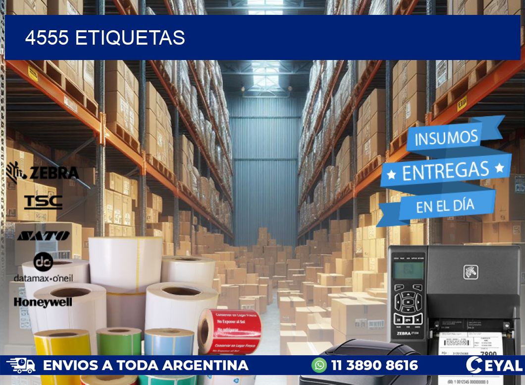 4555 ETIQUETAS