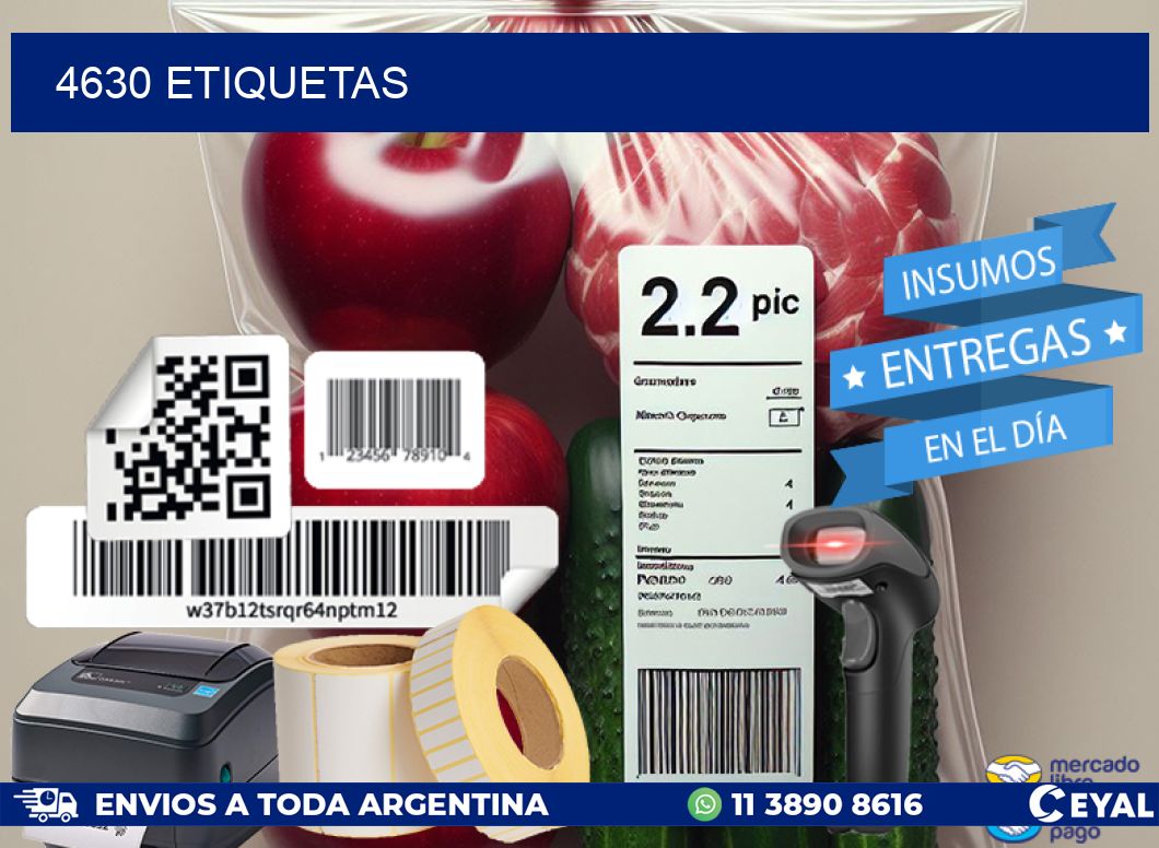 4630 ETIQUETAS