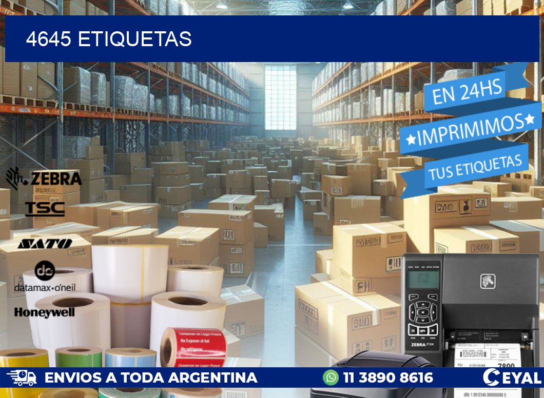 4645 ETIQUETAS