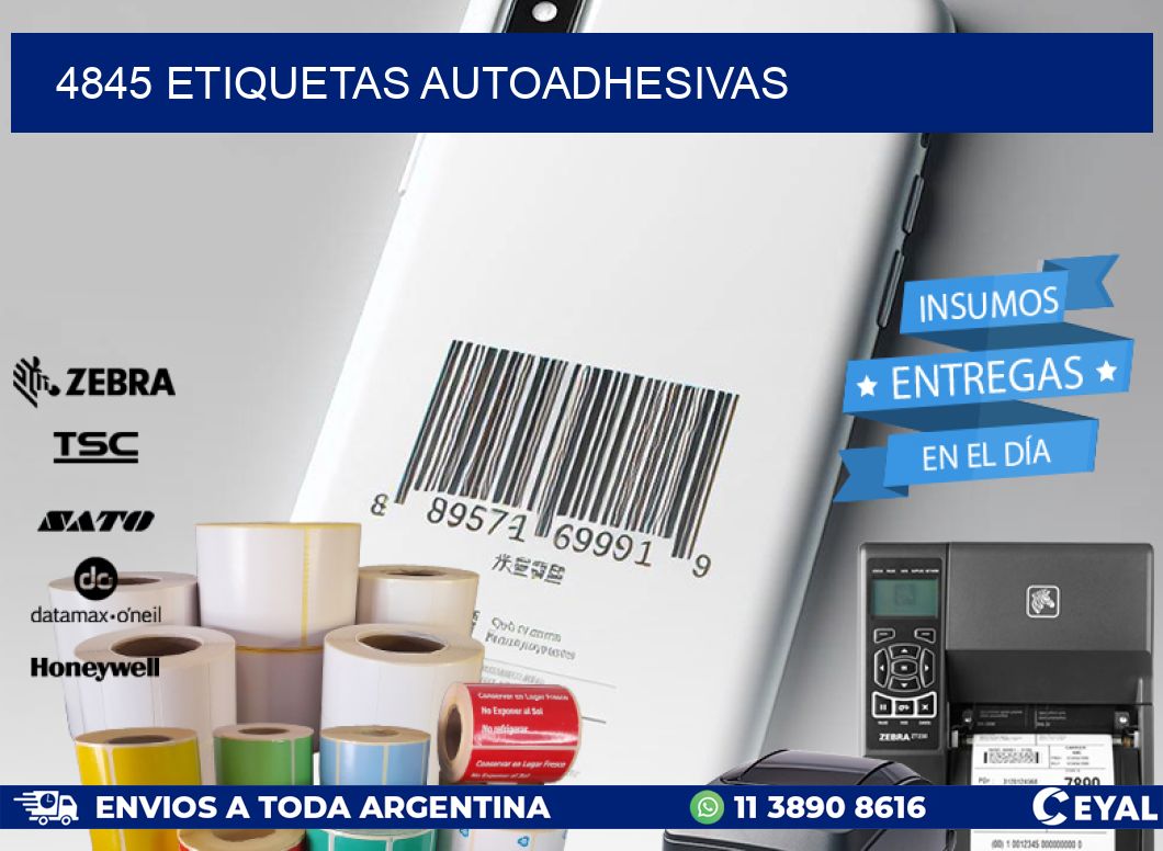 4845 ETIQUETAS AUTOADHESIVAS