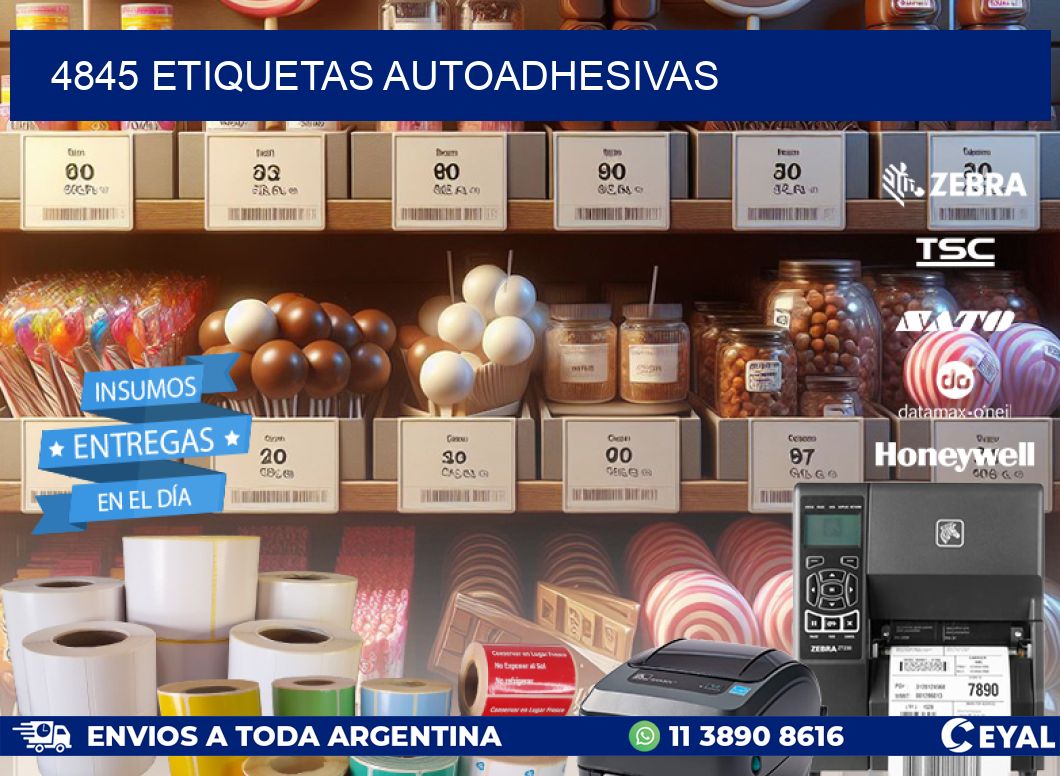 4845 ETIQUETAS AUTOADHESIVAS