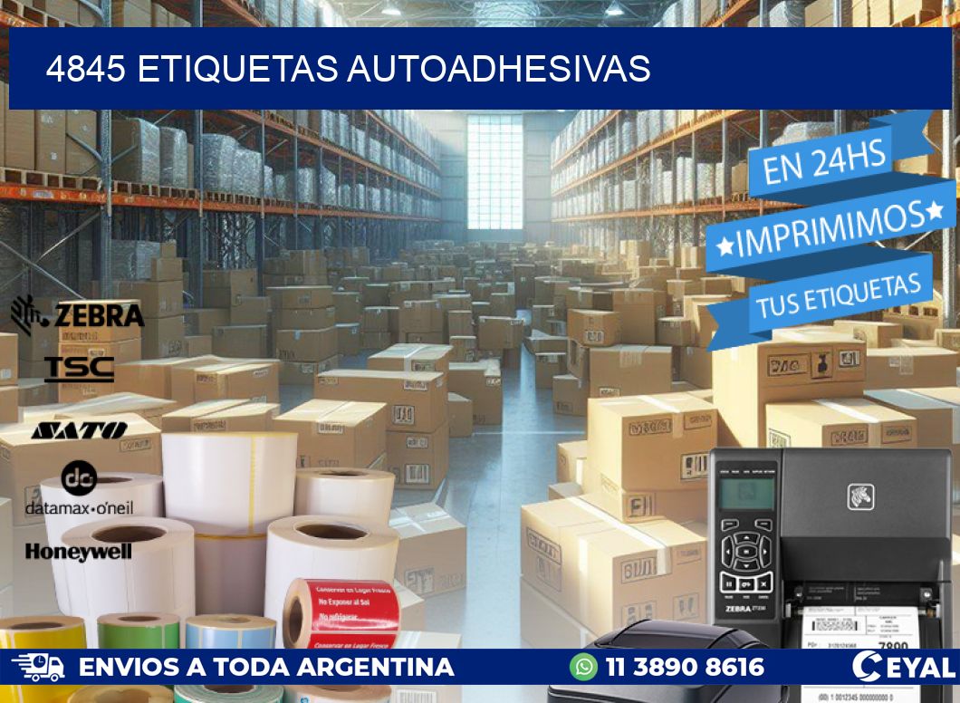 4845 ETIQUETAS AUTOADHESIVAS