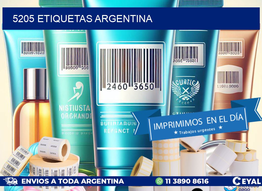 5205 ETIQUETAS ARGENTINA