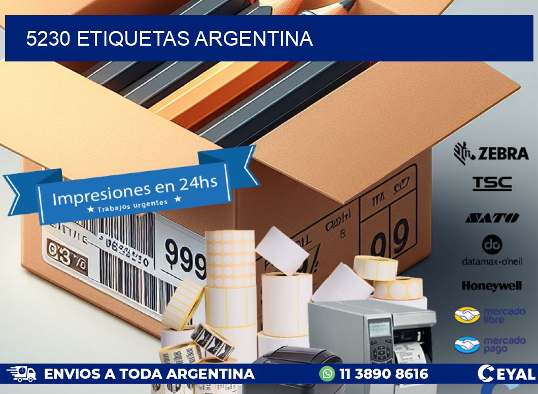 5230 ETIQUETAS ARGENTINA
