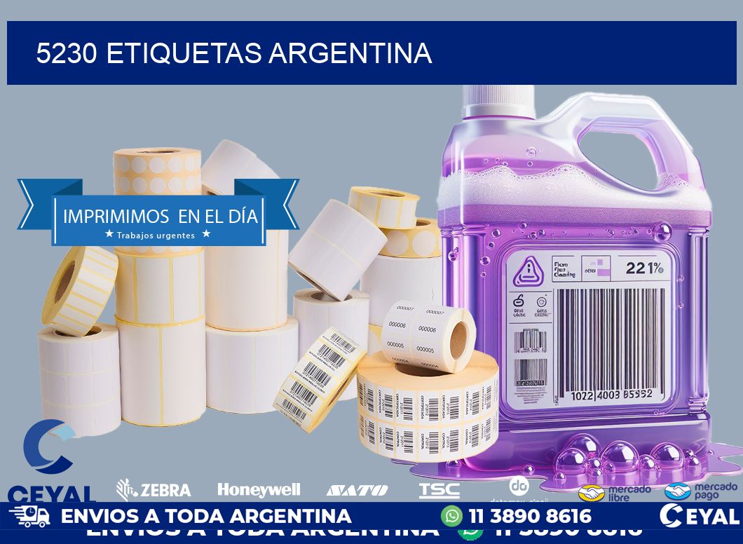 5230 ETIQUETAS ARGENTINA