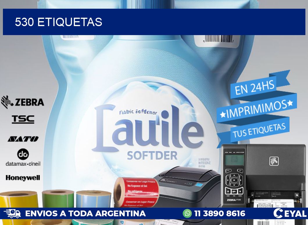 530 ETIQUETAS