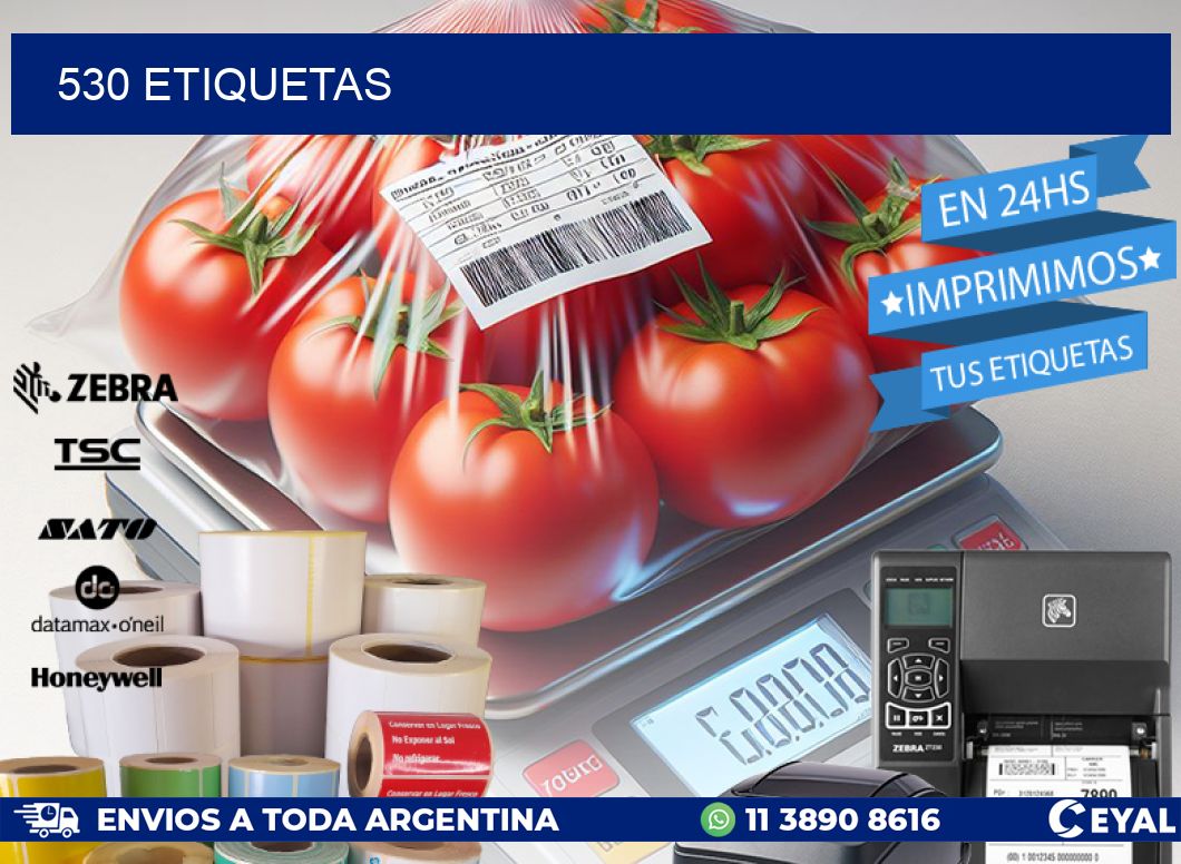 530 ETIQUETAS